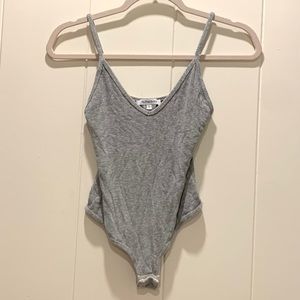 Grey bodysuit